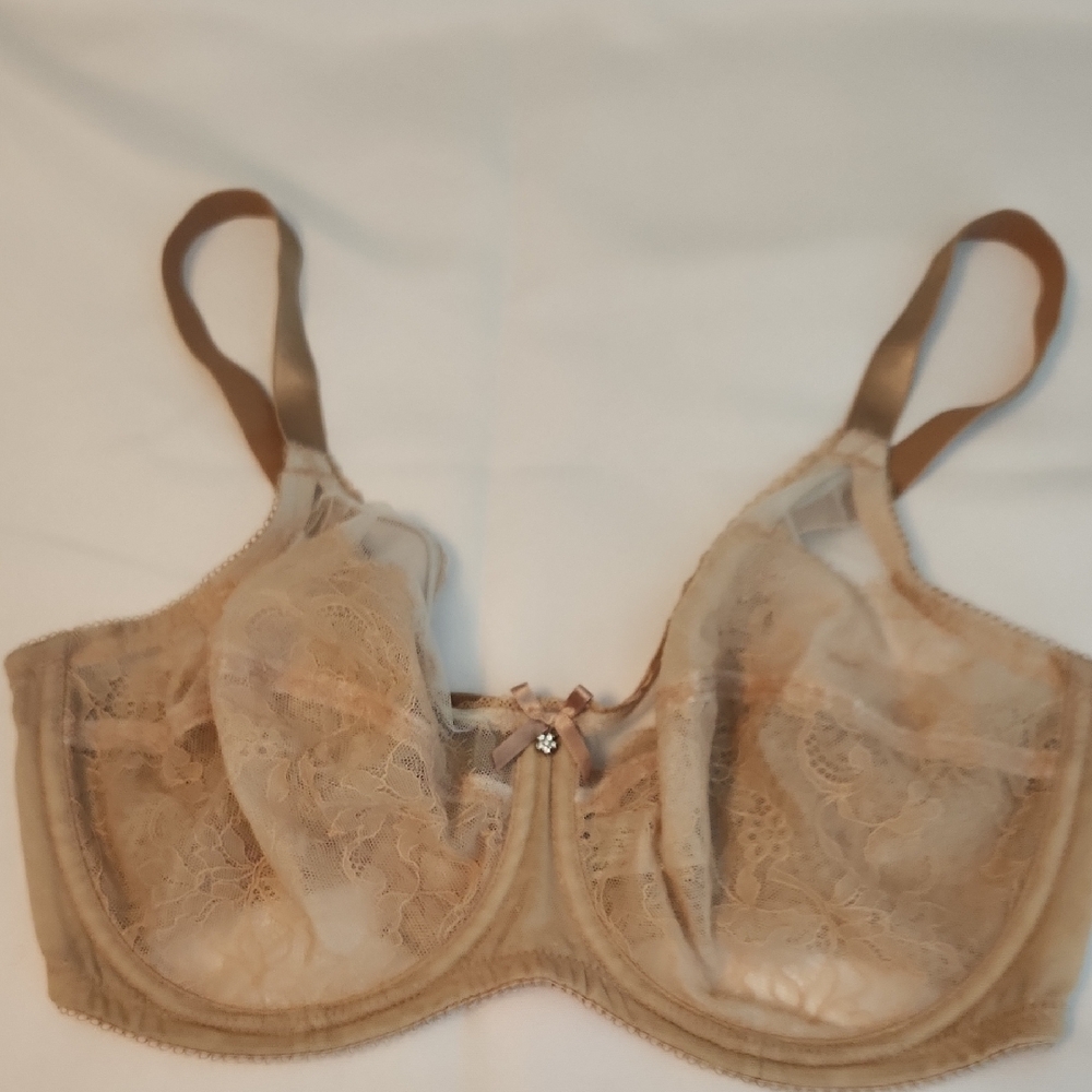 Wacoal Lace Underwire Bra - Brown